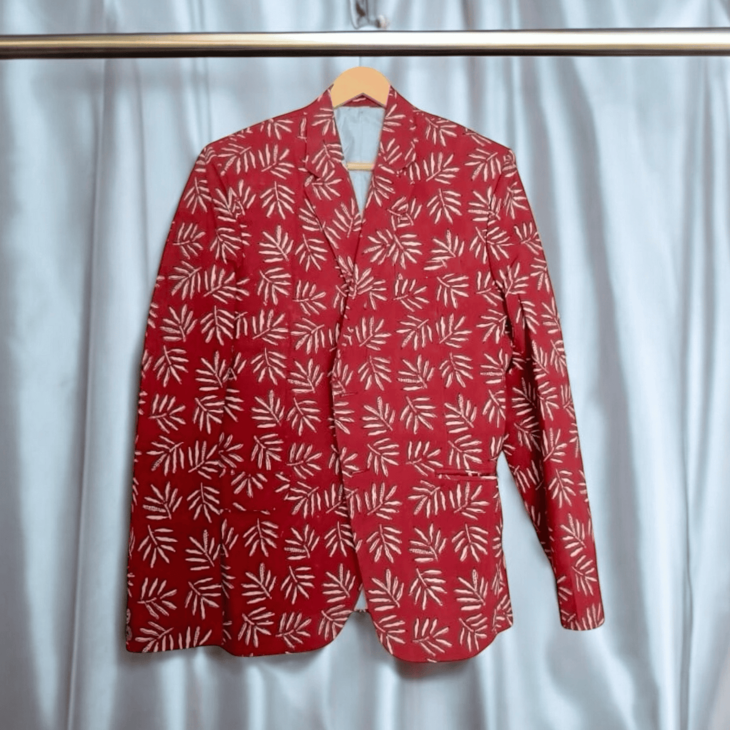 Handblock Printed blazer (Small)