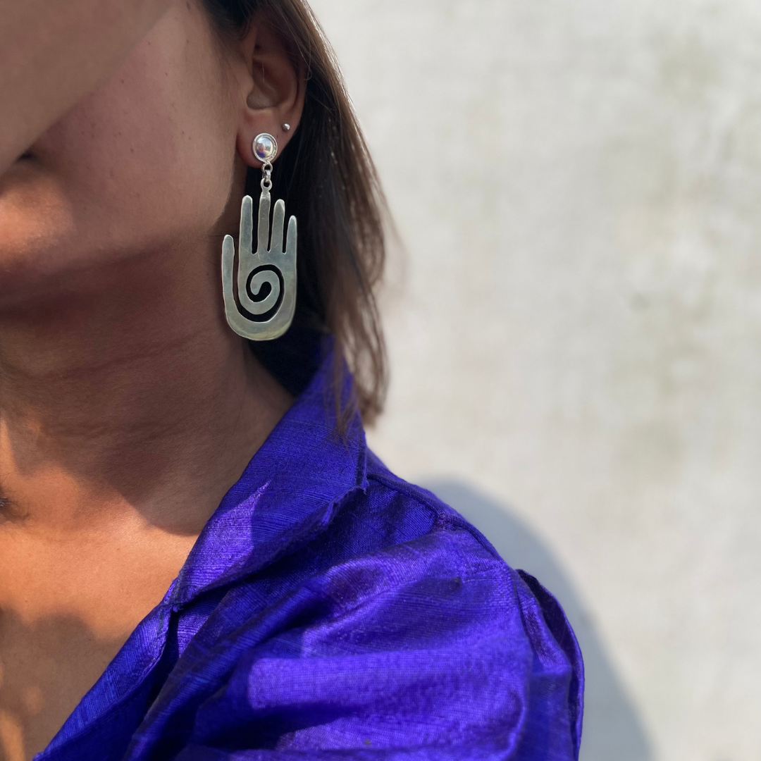 Hamsa Hand Ear Pieces