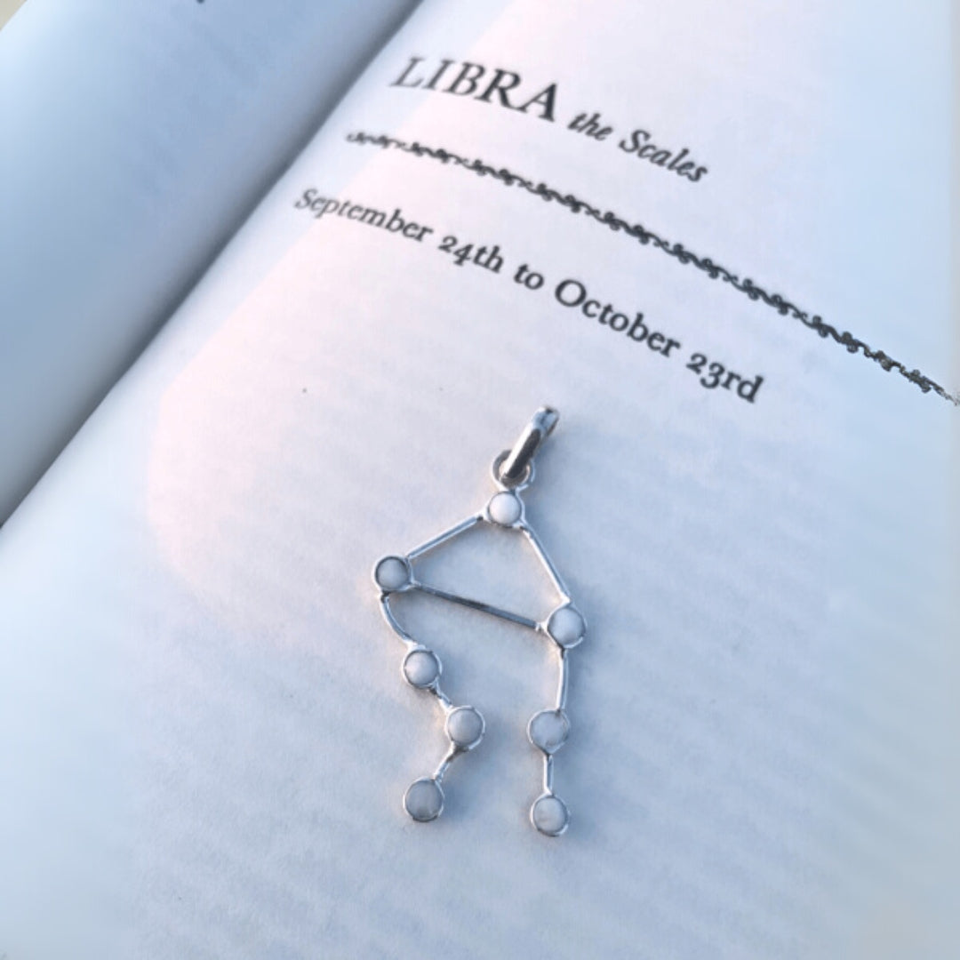 Zodiac Constellation Libra Charm/Pendant