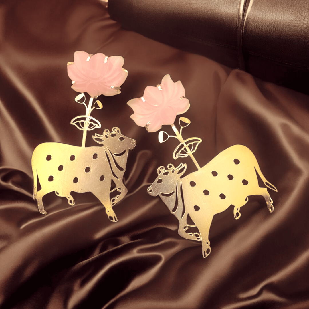 Pichwai Ear Pieces