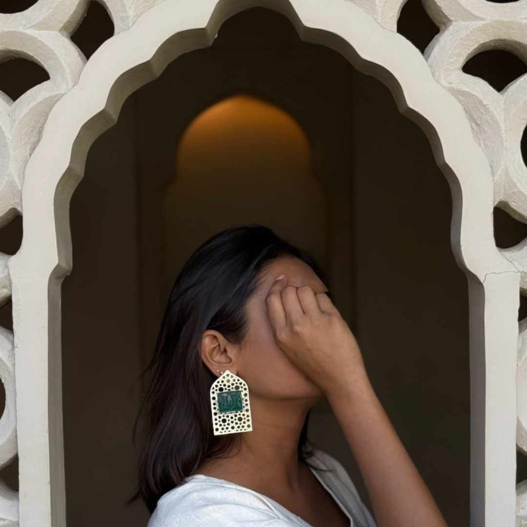 Jharokha Ear Pieces