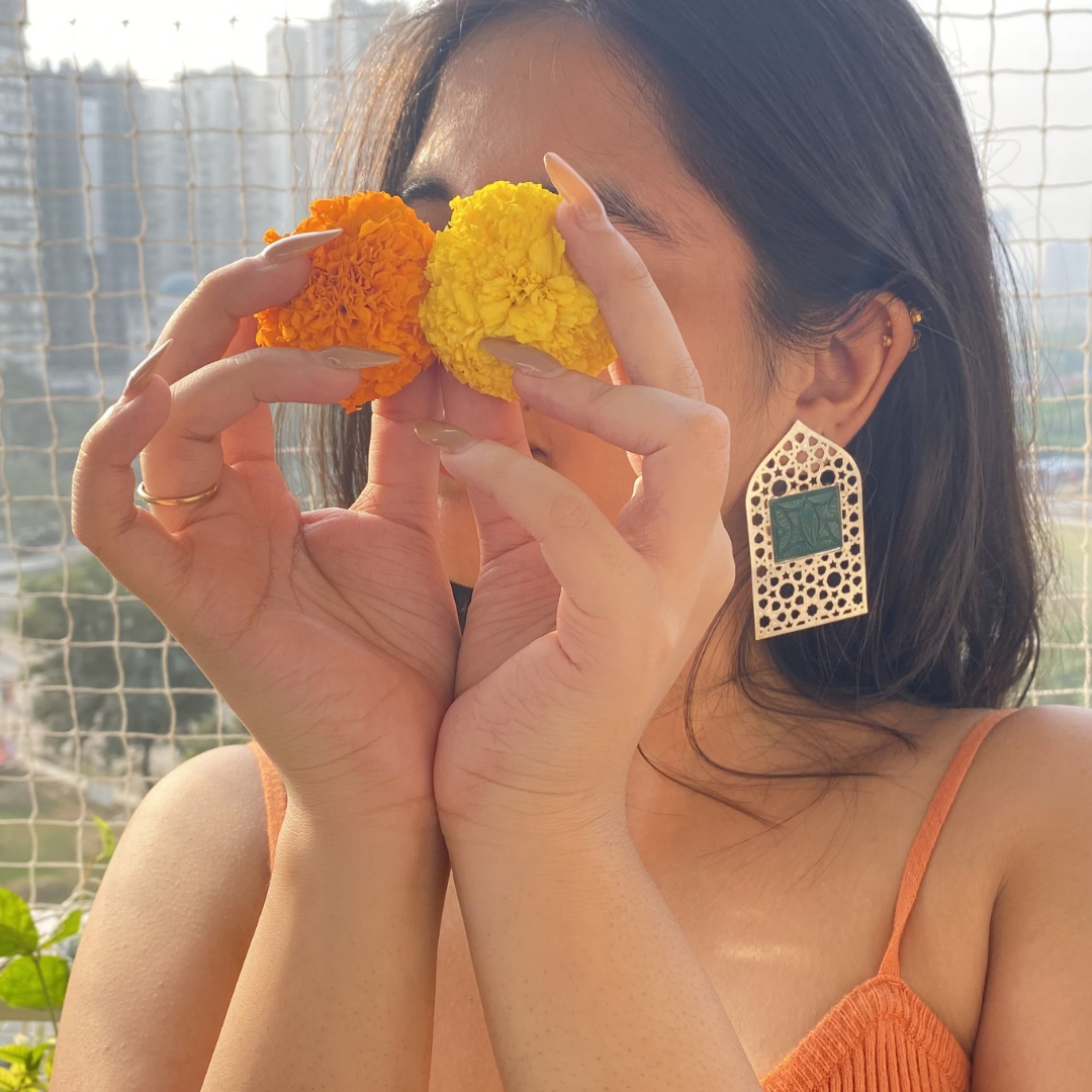 Jharokha Ear Pieces