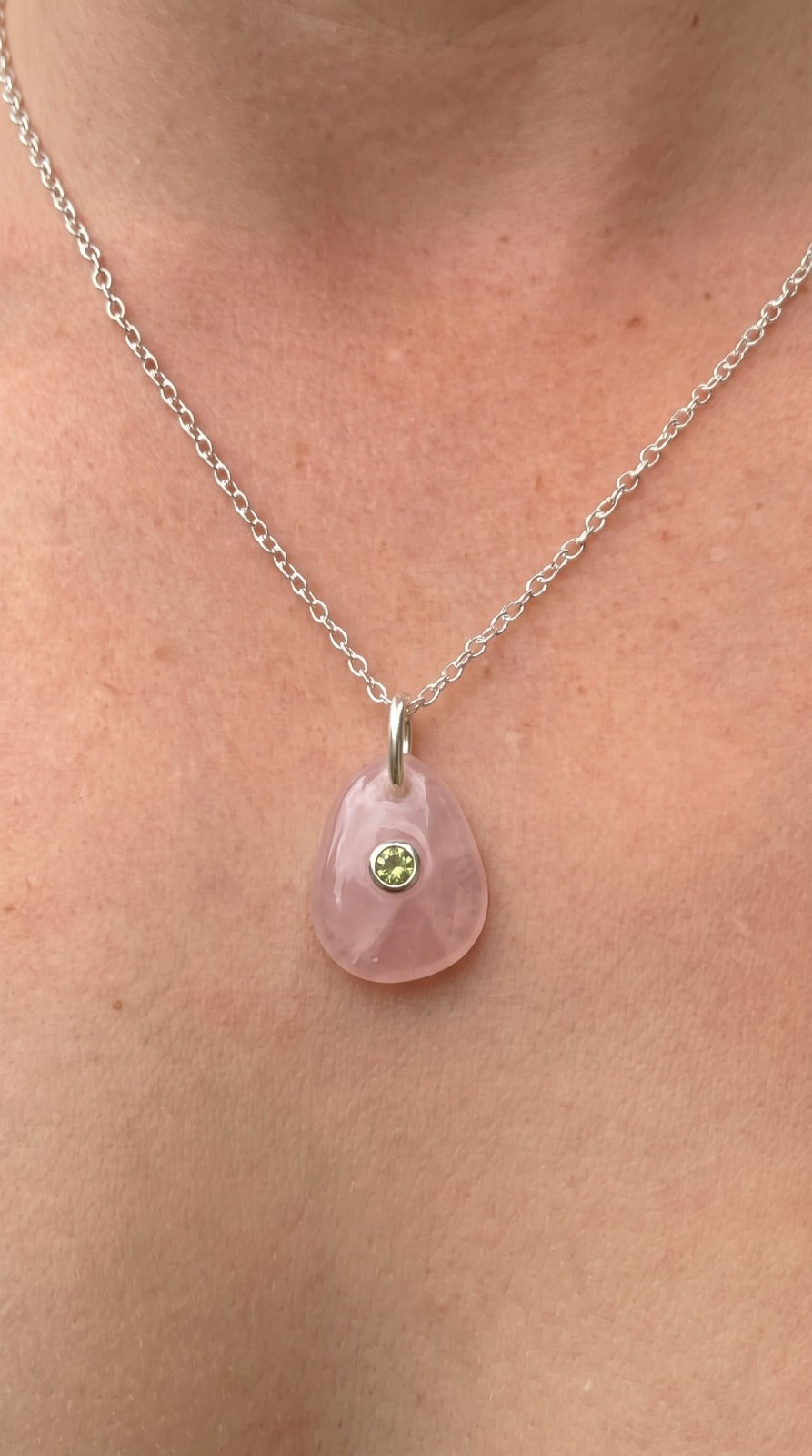Stone Drop Pendants