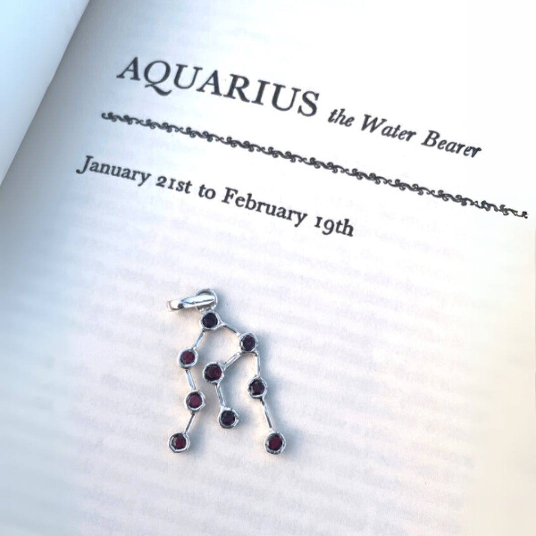 Zodiac Constellation Aquarius Charm/Pendant