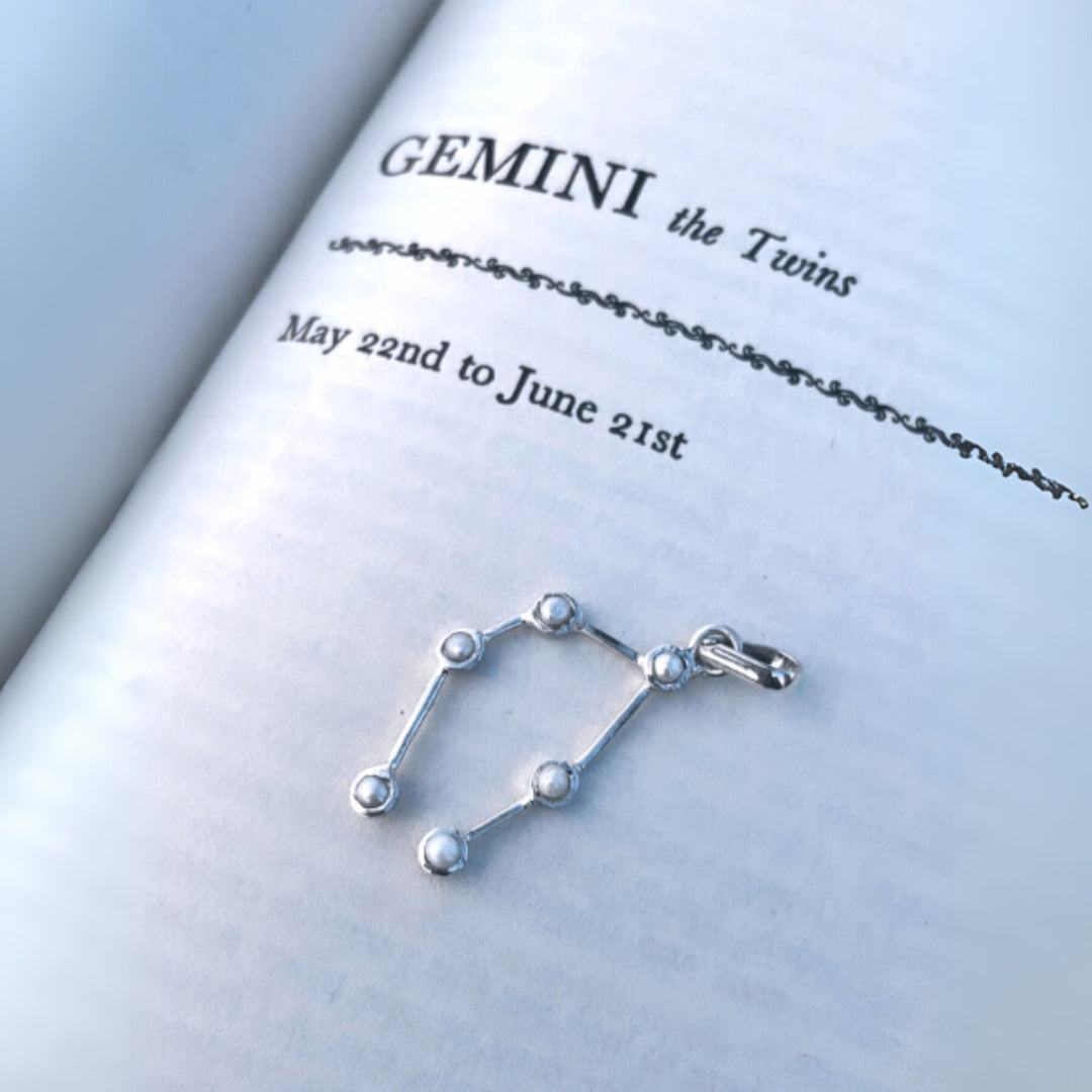 Zodiac Constellation Gemini Charm/Pendant
