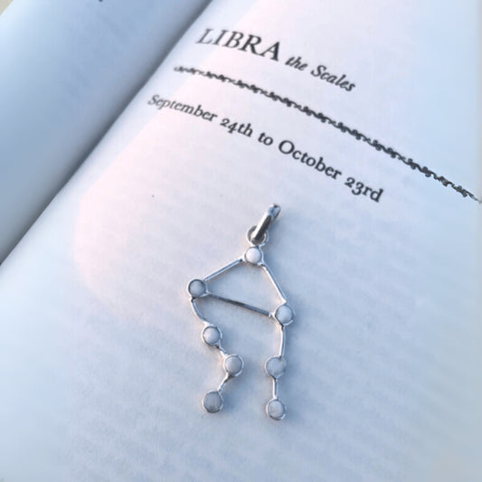 Zodiac Constellation Libra Charm/Pendant