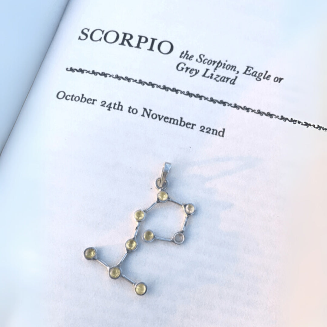 Zodiac Constellation Scorpio Charm/Pendant