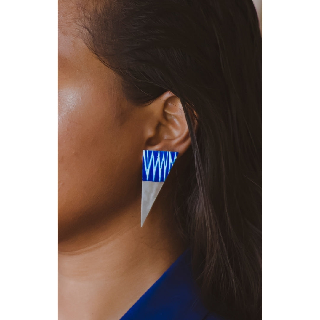 Tikona Hand Painted Earrings