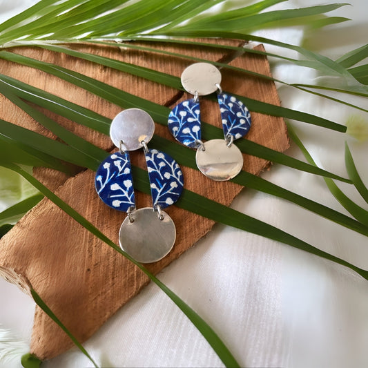 Twigs Hand Painted Earrings
