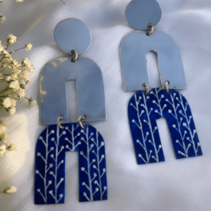 Horseshoe Hand Painted Earrings