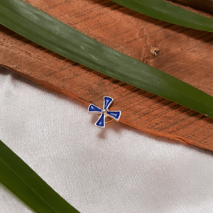 Hydrangea Enamelled Nose Stud