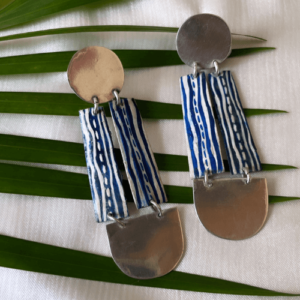 Lakeerein Hand Painted Earrings